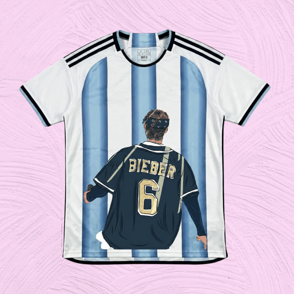 Camiseta Argentina x Justin Bieber