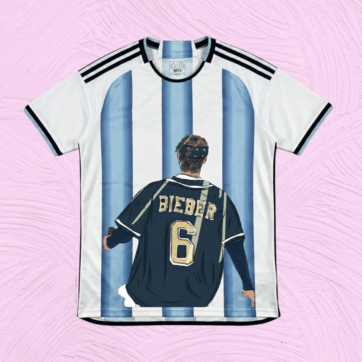 Camiseta Argentina x Justin Bieber