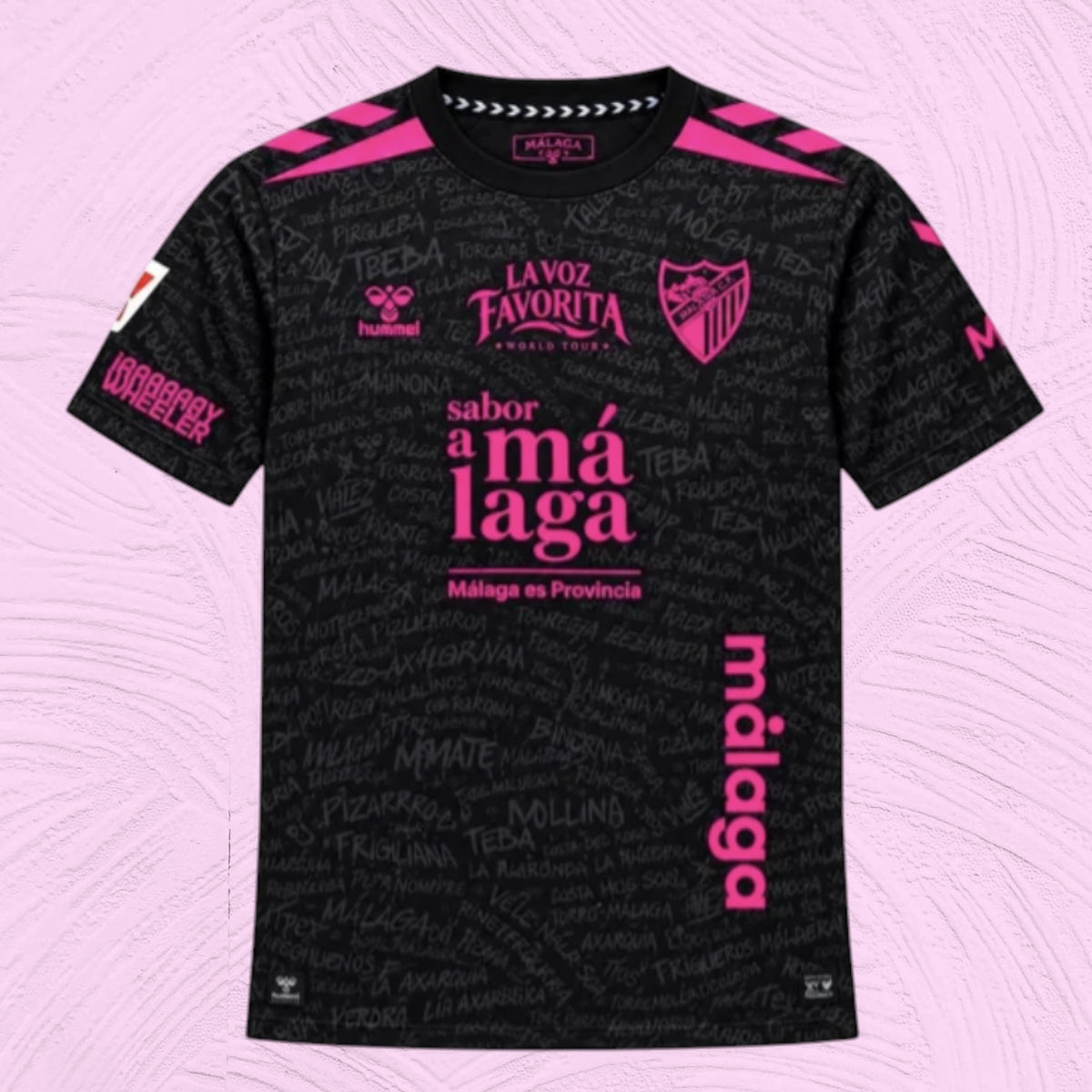Camiseta Málaga CF x Jay Wheeler