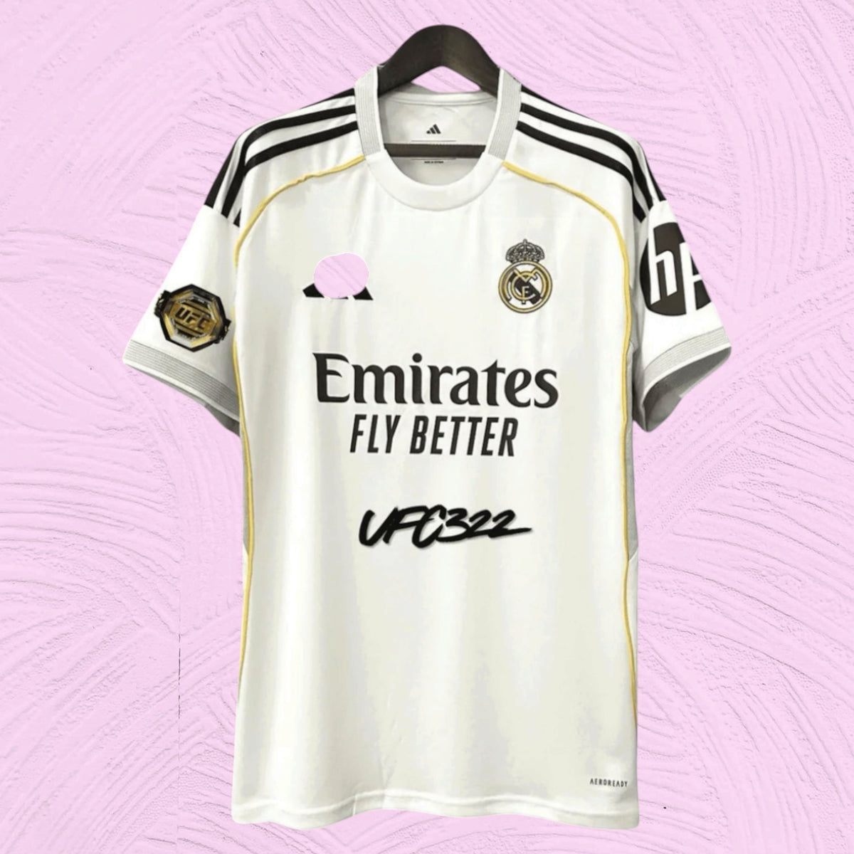 Camiseta Real Madrid x Makhachev