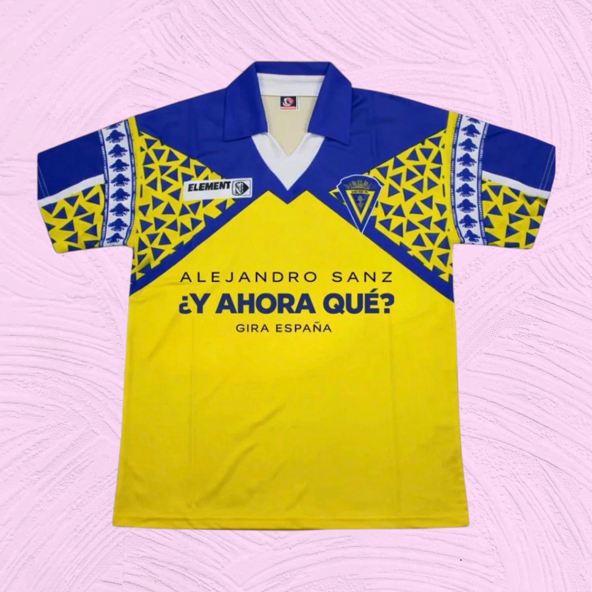 Camiseta Cádiz CF x Alejandro Sanz