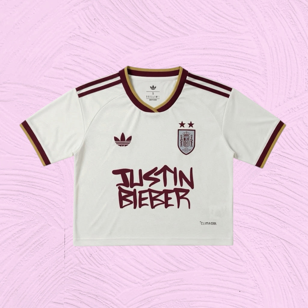 Crop Top España 2 estrellas x Justin Bieber