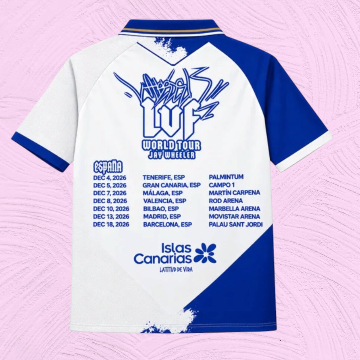 Camiseta Tenerife x Jay Wheeler