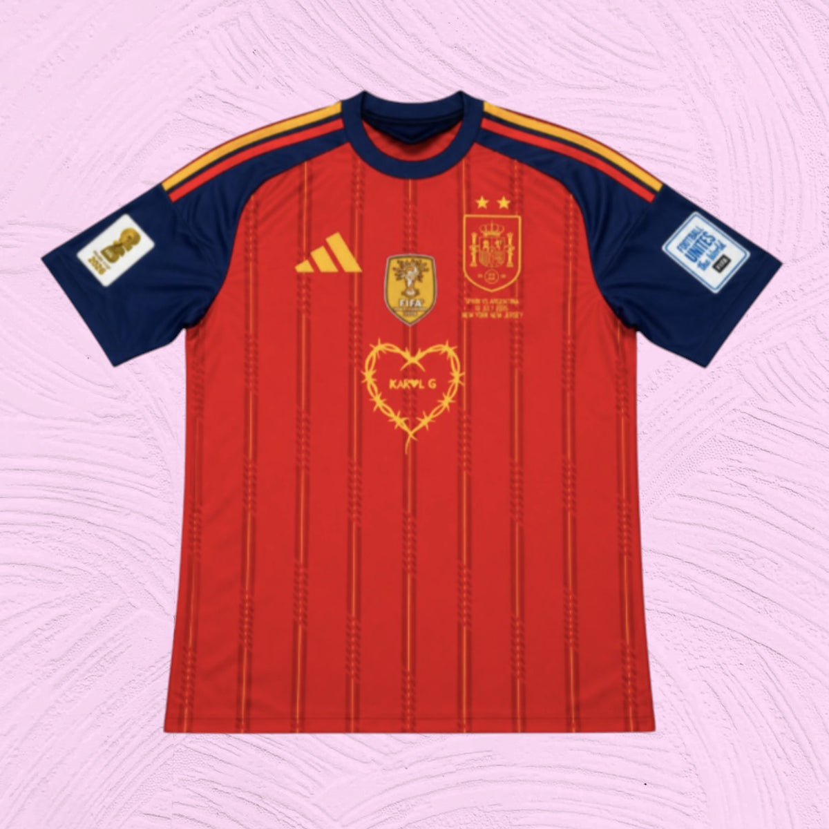 Camiseta España 2 estrellas x Karol G