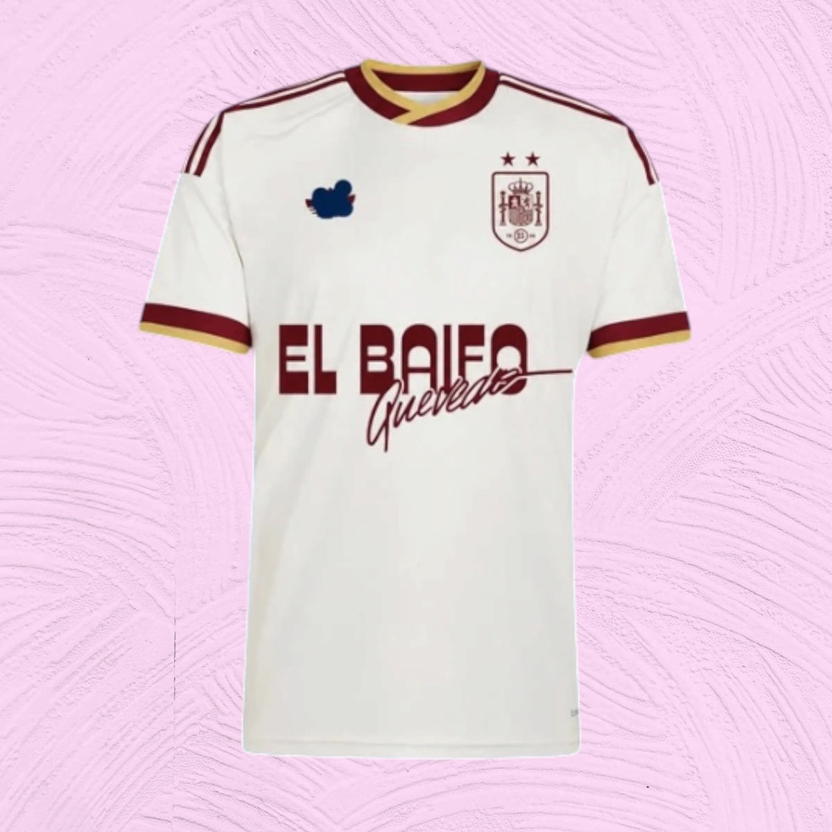 Camiseta España 2 estrellas x Quevedo