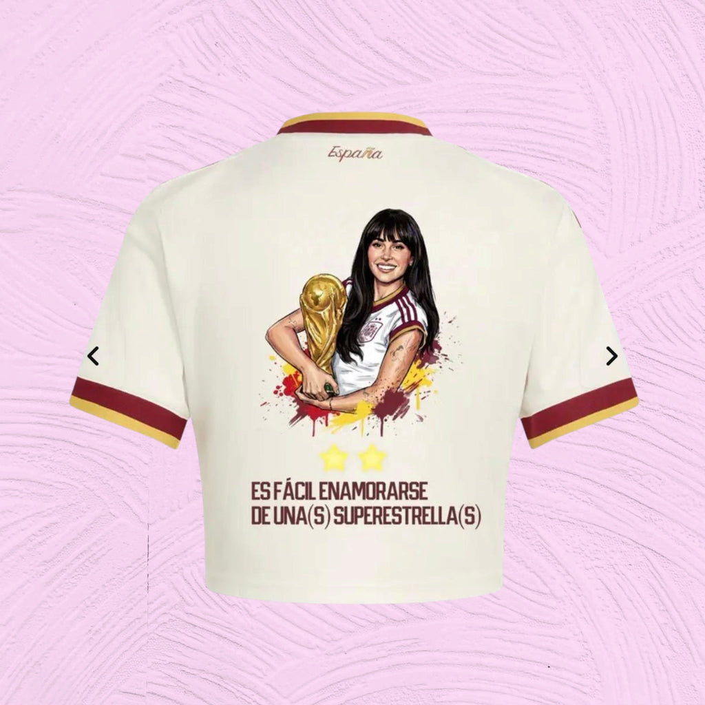 Crop Top España 2 estrellas x Aitana