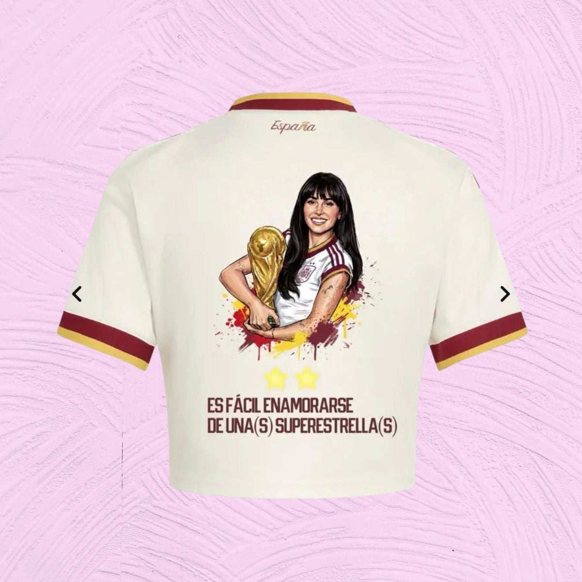 Crop Top España 2 estrellas x Aitana