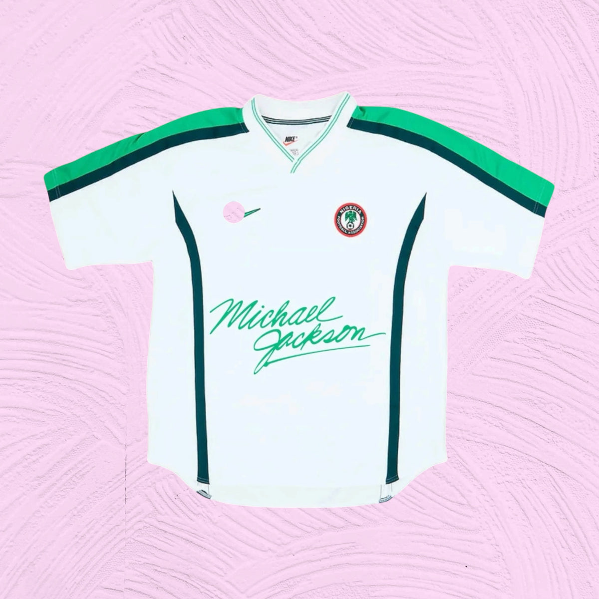 Camiseta Nigeria x Michael Jackson
