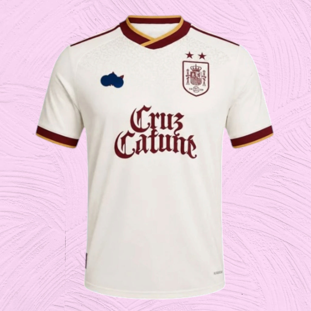 Camiseta España 2 estrellas x Cruz Cafuné