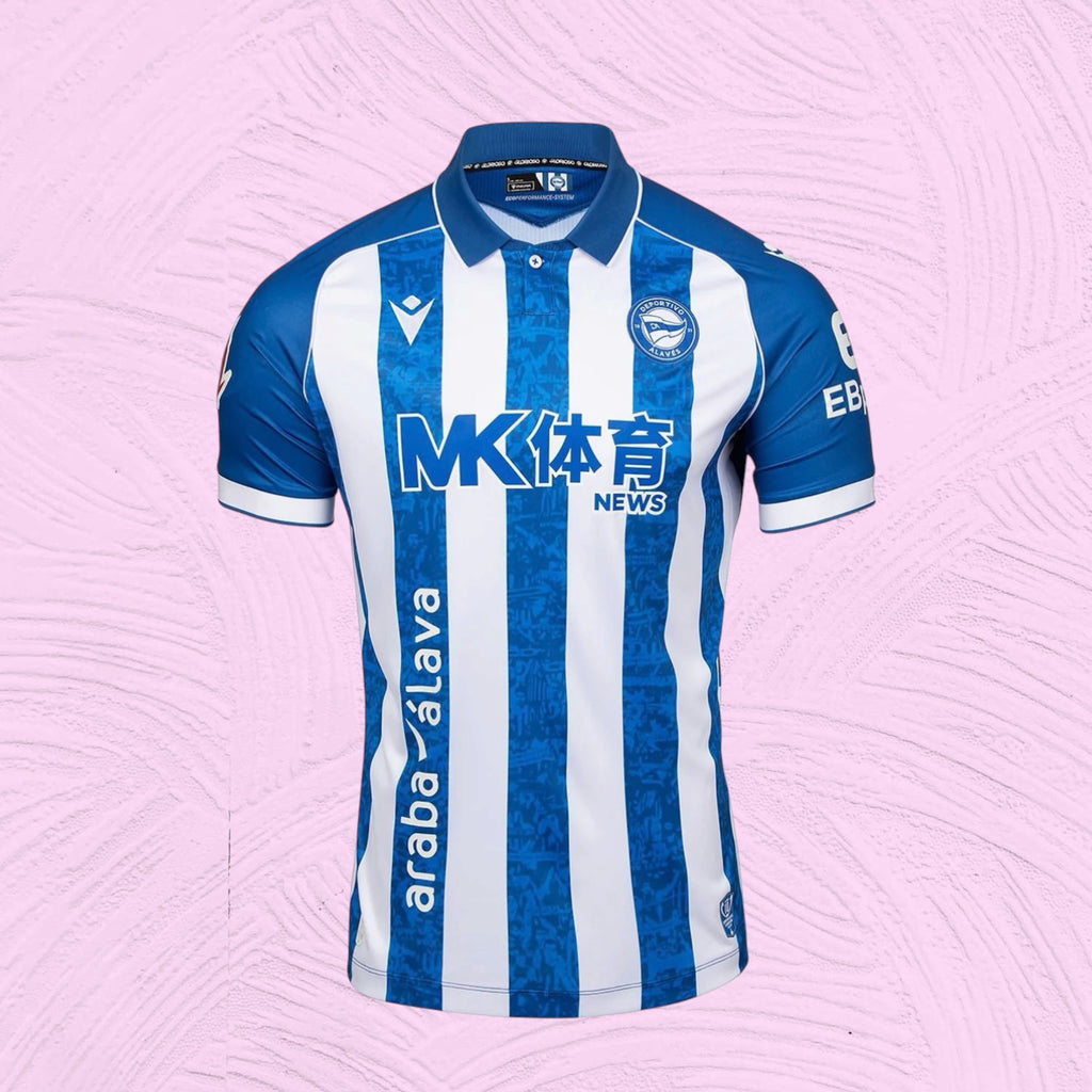 Camiseta Deportivo Alavés 1ª Equipación La Liga 26/27